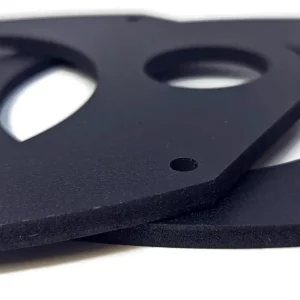 5x7 - 5.25 Component PVC Speaker Adaptor (4.625" Cutout) 6mm Thick