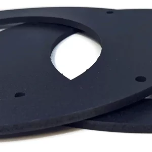 6x9 PVC Speaker Adaptor To 5.375" Cutout 6mm Thick